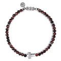 Sterling Silver Cross Bracelet