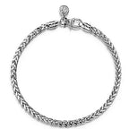 Sterling Silver Wheat Chain Bracelet
