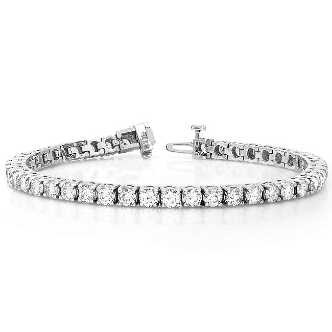 Platinum Diamond Tennis Bracelet
