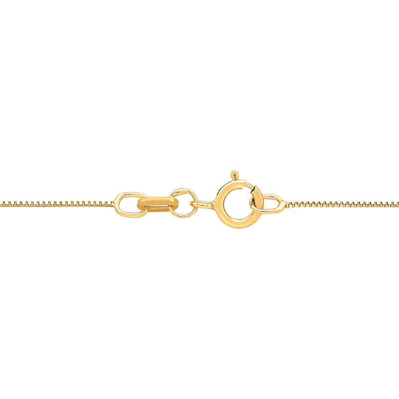 14K Yellow Gold Box Chain, 18in.