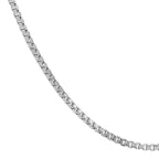 14K White Gold Box Chain, 18in.