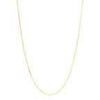 14K Yellow Gold Box Chain, 18in.