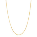 14K Yellow Gold Box Chain, 20in.