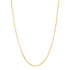 14K Yellow Gold Box Chain, 20in.
