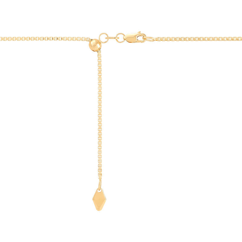 14K Yellow Gold Box Chain, 20in.