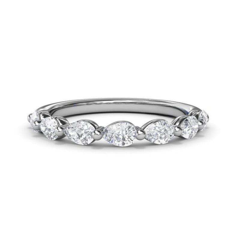 Diamond Wedding Bands  -  Women'