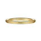 14K Yellow Gold Polished Wedding Band