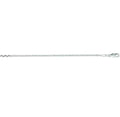 14K White Gold Cable Chain