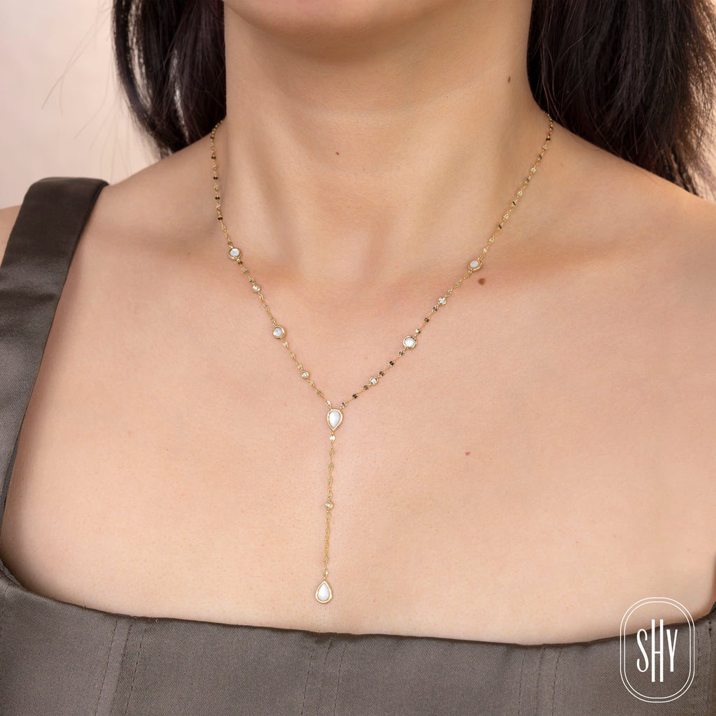 Colored Stone Necklace
