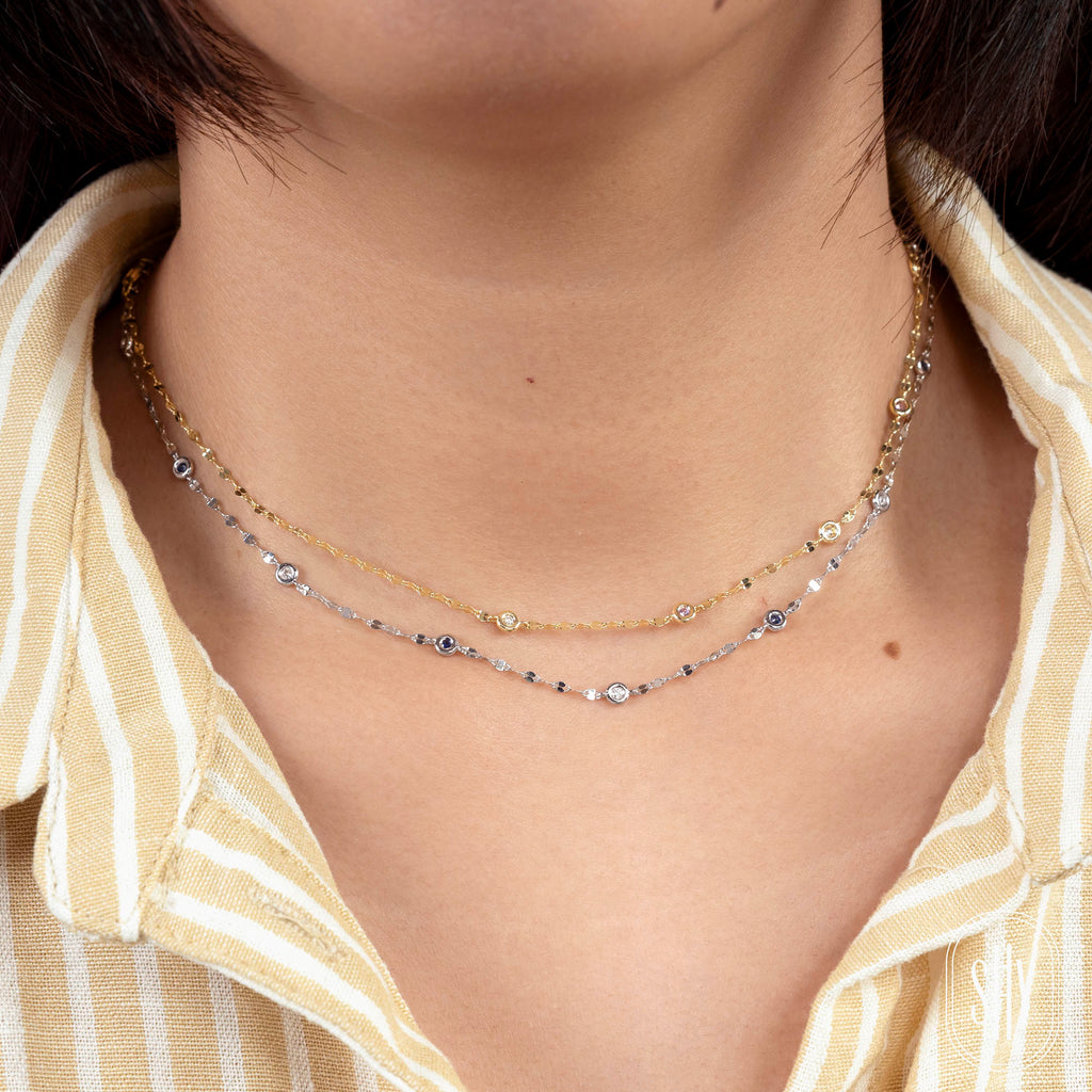 Colored Stone Necklace