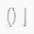 LABGROWN Diamond Hoop