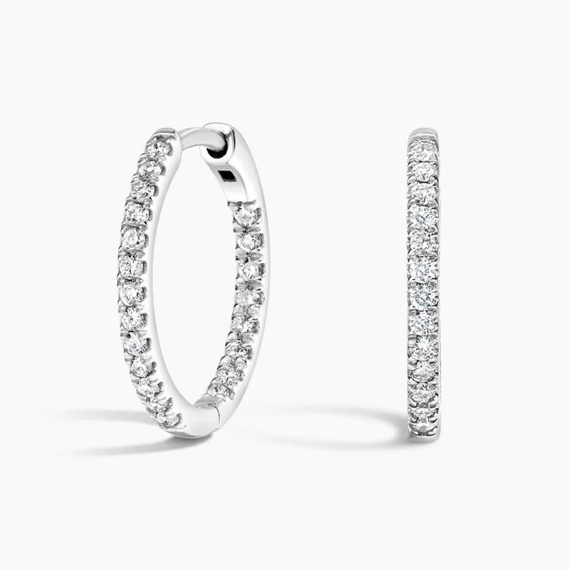 LABGROWN Diamond Hoop