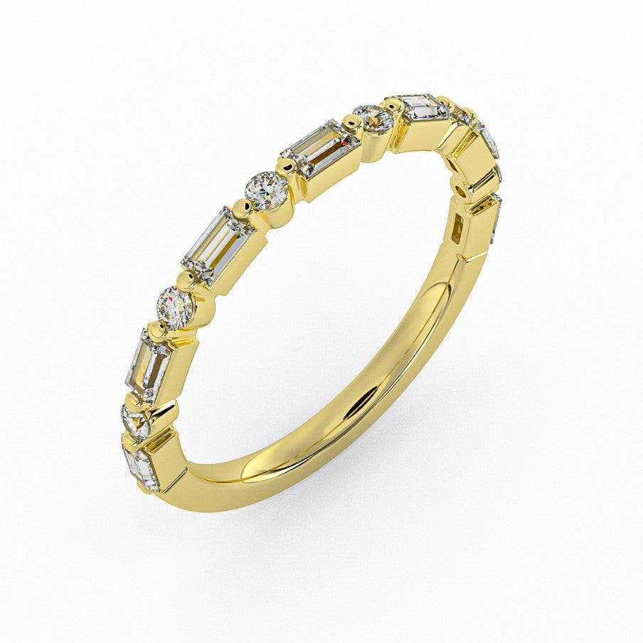 Diamond Wedding Bands  -  Women'