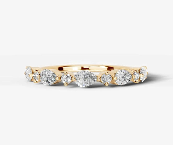 Diamond Wedding Bands  -  Women'
