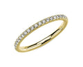 14K Yellow Gold 3/4 Anniversary Wedding Band