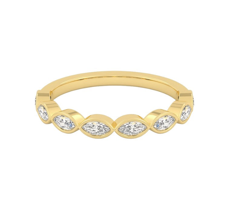 Diamond Wedding Bands  -  Women'