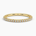 14K Yellow Gold Diamond Wedding Band