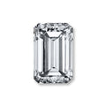 One 2.54Ct Emerald Cut F, VVS2 Lab Grown Diamond