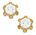 Children's 14K Gold Diamond Studs