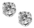 Children's 14K White Gold Studs