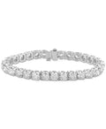 14K Graduated Diamond Tennis Bracelet