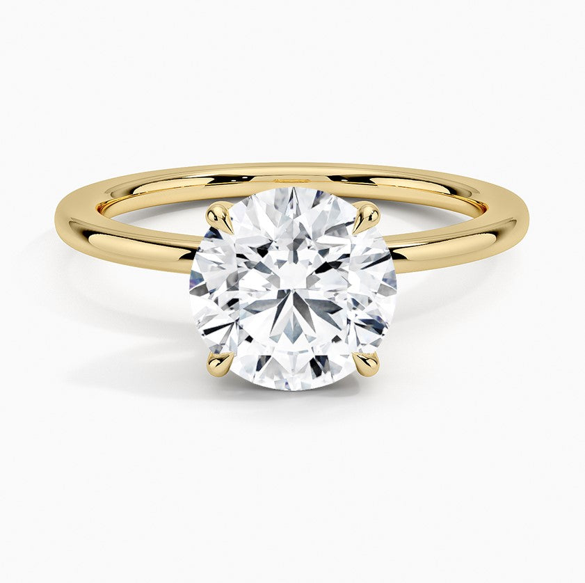 18K Yellow Gold Solitaire Mounting