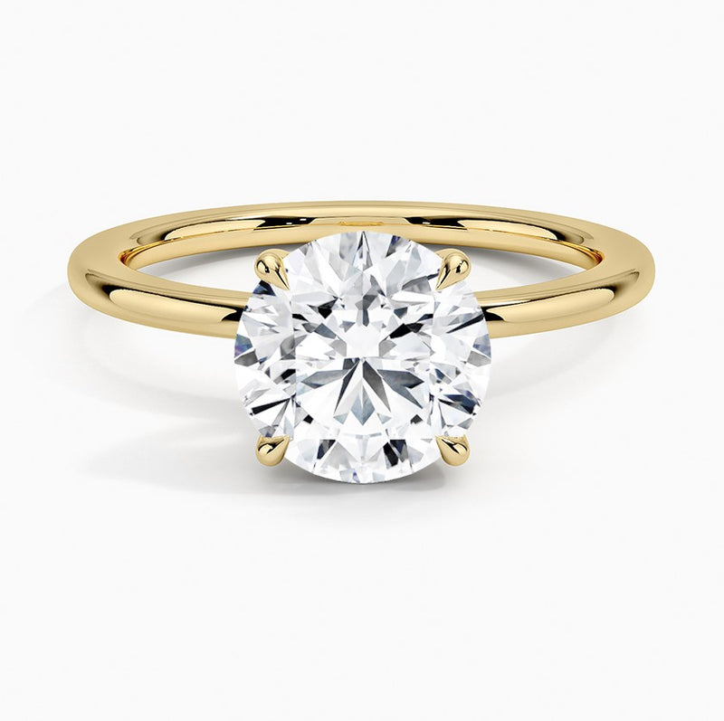 18K Yellow Gold Solitaire Mounting