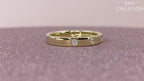 14K Yellow Gold Stackable Fashion Ring