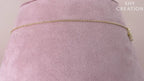 14K Gold Diamond Cross Necklace
