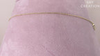 14K Gold Onyx Heart Diamond Necklace