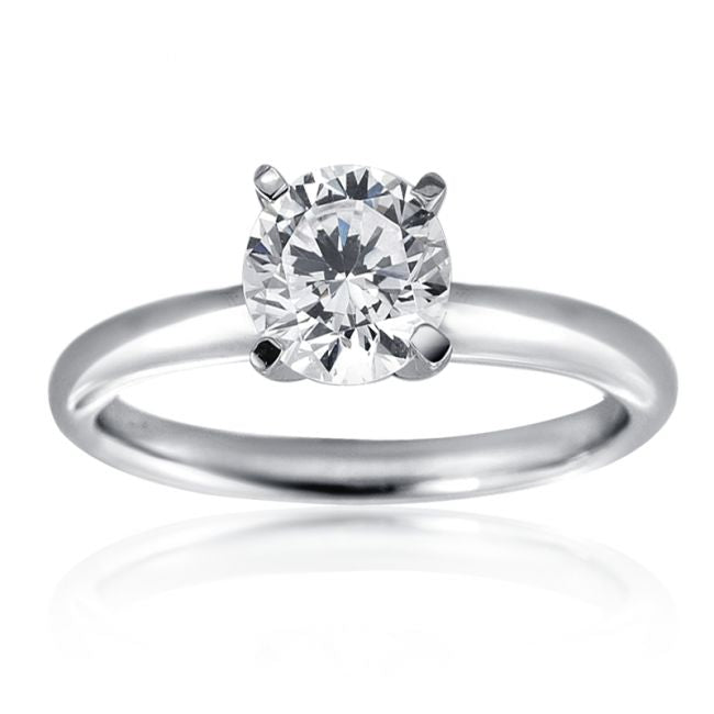 Round Diamond Solitaire Ring